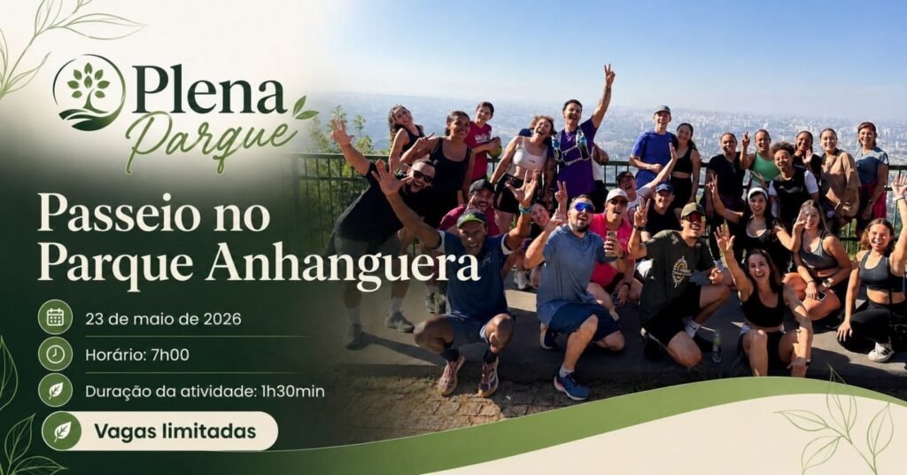 Aula de Corrida e Caminhada – Parque Anhanguera