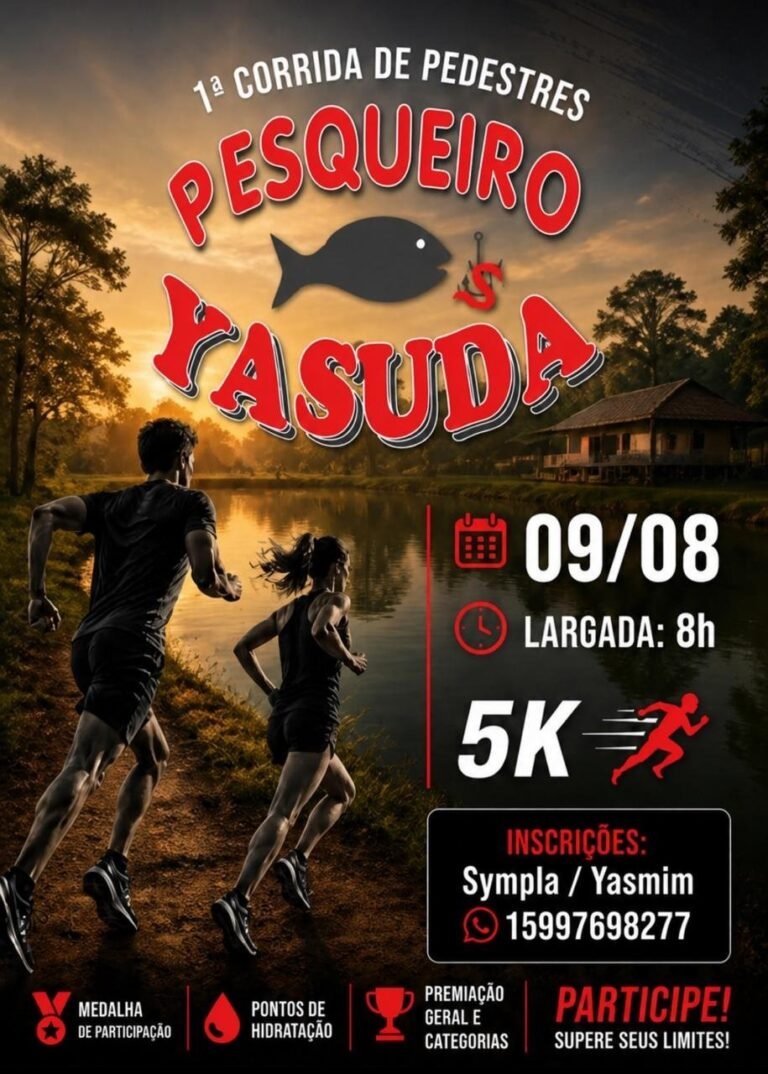 I Corrida Pesqueiro Yasuda – Pilar do Sul Sp