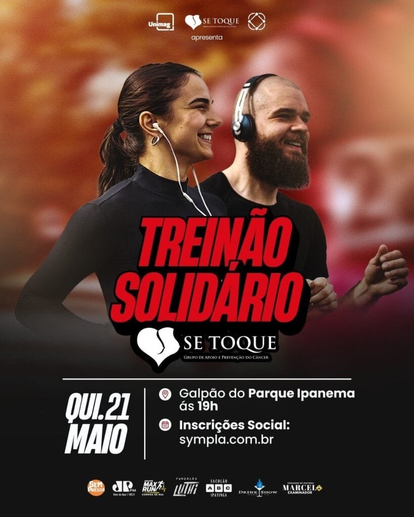 Treinão Solidário de Corrida e Caminhada SE Toque