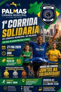 I Corrida Solidária da Câmara Municipal de Palmas