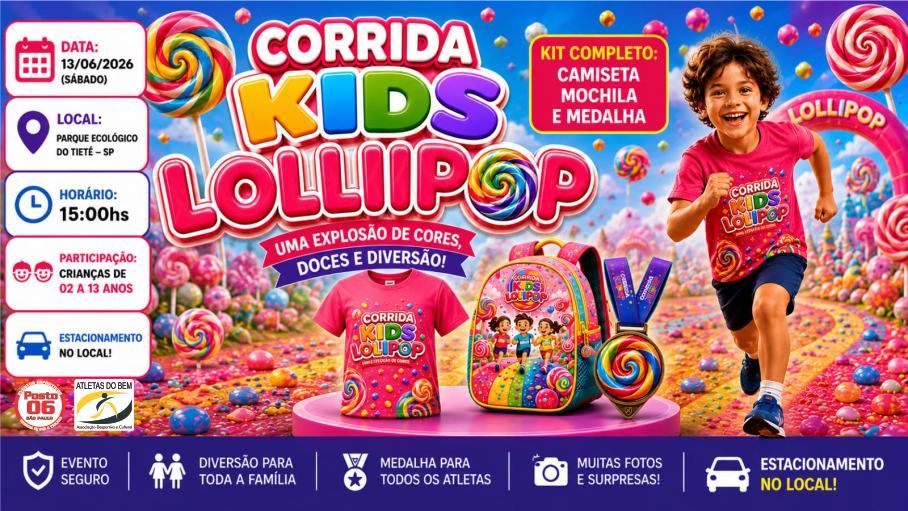 Corrida Kids Lollipop
