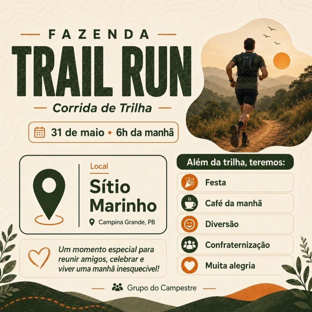 Fazenda – Trail Run – Corrida de Trilha