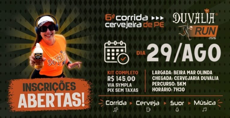 Duvália RUN 6ª Corrida Cervejeira de Pe