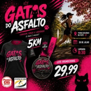 Corrida Gatas do Asfalto 2026