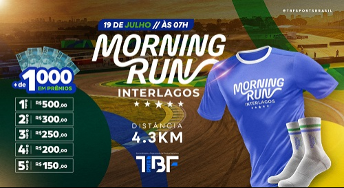 Corrida Morning Run – Etapa Autódromo Interlagos