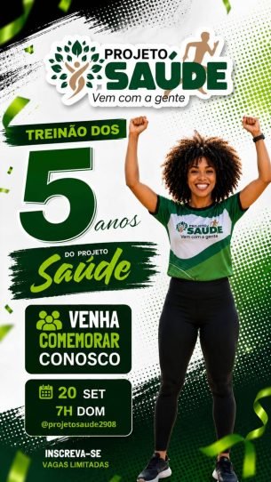 Treinão 05 Anos Projeto Saúde