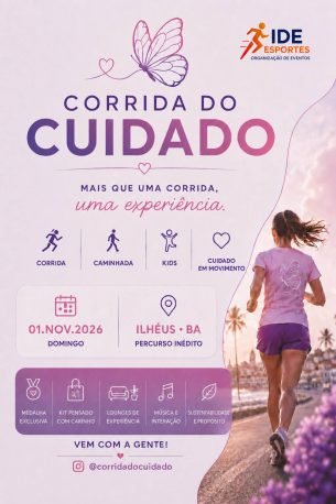 Corrida do Cuidado – Ilhéus-Ba 2026