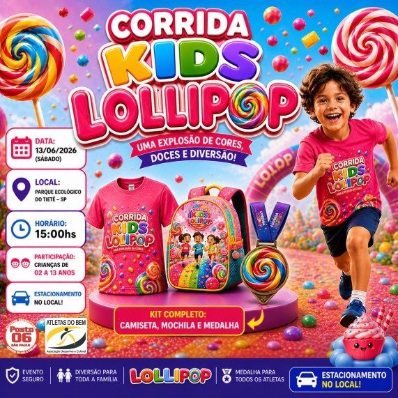 Corrida Kids Lollipop