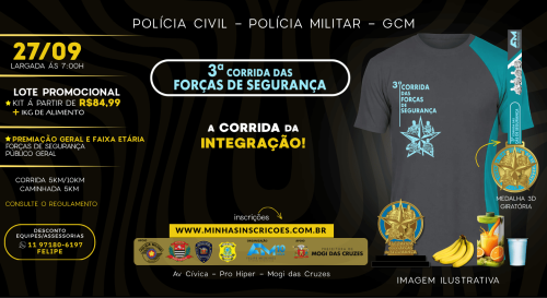 3 Corrida das Forças de Segurança
