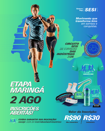 Circuito SESI de Corridas das Indústrias – Etapa Maringá