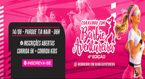 Correndo com Barbie Aventureira – 2026