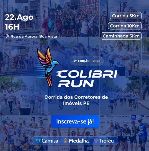 2a Edição da Corrida dos Corretores de Imóveis PE – Colibri Run