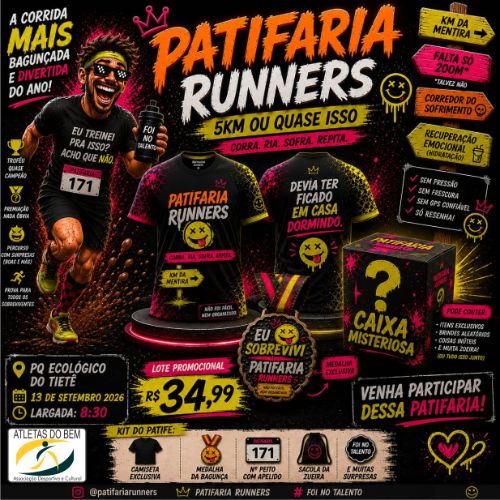 Patifaria Runners 5K …ou Quase Isso!!