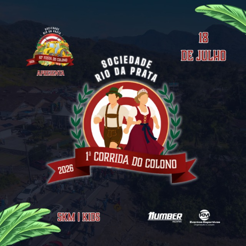 1ª Corrida do Colono | Sociedade Rio da Prata