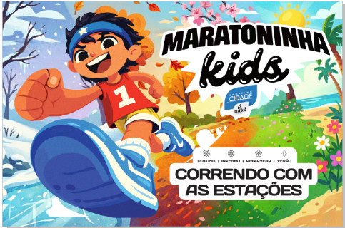 Maratoninha Kids 2026 – Correndo com as Estações