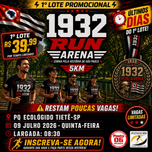 1932 Run Arena 5k