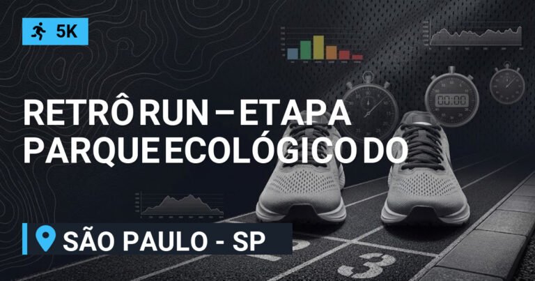 Retrô Run – Etapa Parque Ecológico do Tietê 2026