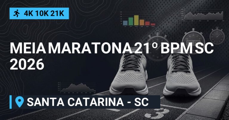 Meia Maratona 21º BPM SC 2026