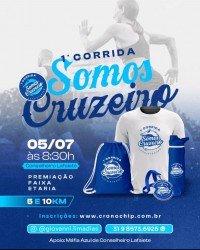 1ª Corrida e Caminhada Somos Cruzeiro 2026