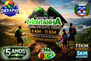 V Desafio de Montanha Pedra Vicente Gidio