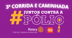 3ª Corrida e Caminhada Juntos contra a Polio
