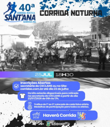 40ª Corrida Rústica Noturna de Santana