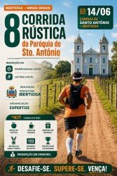 8a Corrida Rústica e 4a Caminhada de Santo Antônio