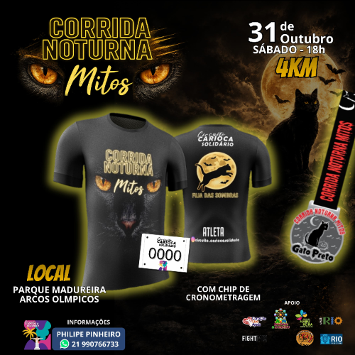 Corrida Noturna Mitos – Gato Preto