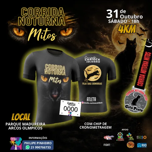 Corrida Noturna Mitos – Gato Preto