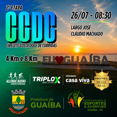 Circuito Costa Doce de Corridas 2026 – Etapa Guaíba