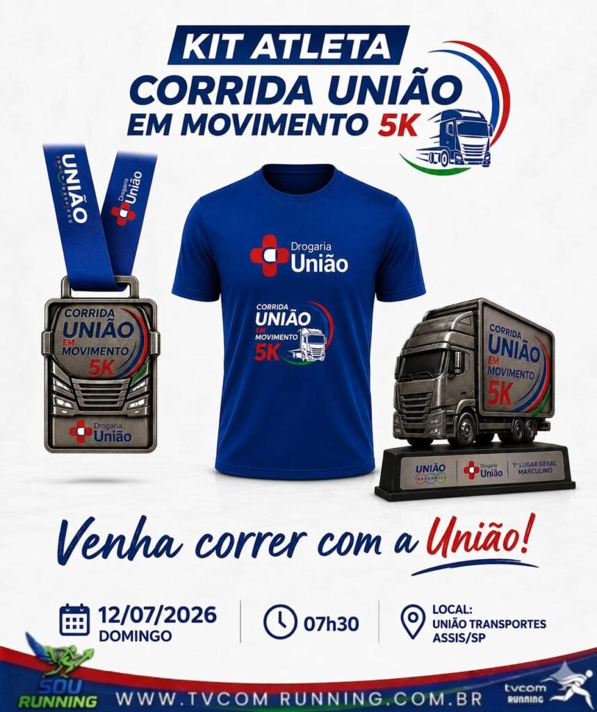 1ª Corrida União em Movimento Assis Sp