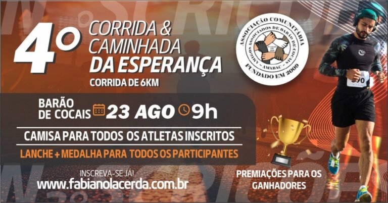 4ª Corrida e Caminhada da Esperança