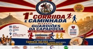 1ª Corrida e Caminhada da G.R.E.S. Guardiões da Capadócia