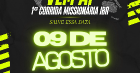 1ª Corrida 5K Missionária IBR Castelo