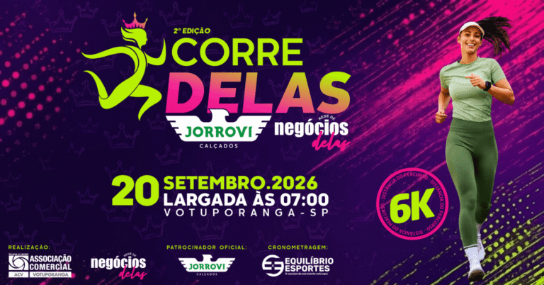 2ª Corrida Feminina Corre Delas 6K – Votuporanga-Sp