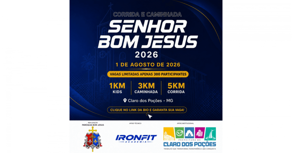 Corrida e Caminhada Senhor Bom Jesus 2026