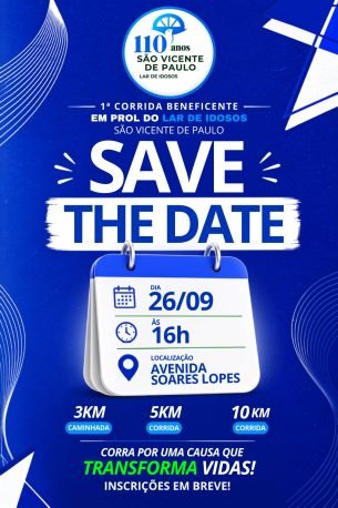 Corrida Beneficente do Abrigo São Vicente