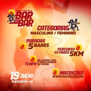 Corrida e Caminhada de Bar em Bar – Buerarema