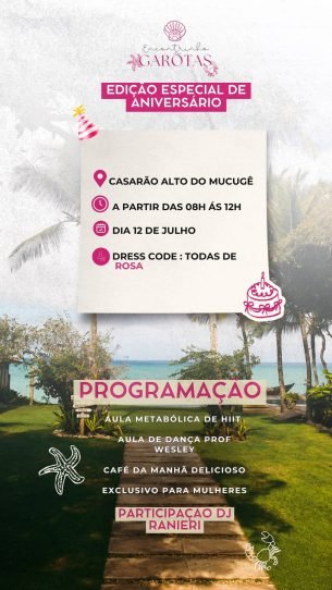 Encontrinho das Garotas – Edição Aniversário