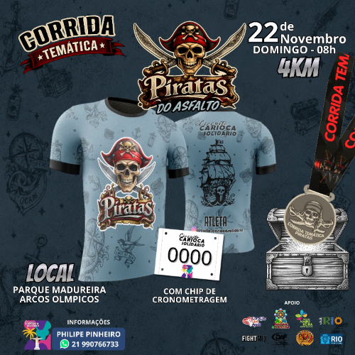 Corrida e Caminhadas Piratas do Asfalto