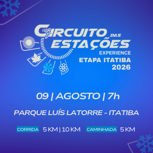 Circuito das Estações Experience – 2ª Etapa Itatiba 2026