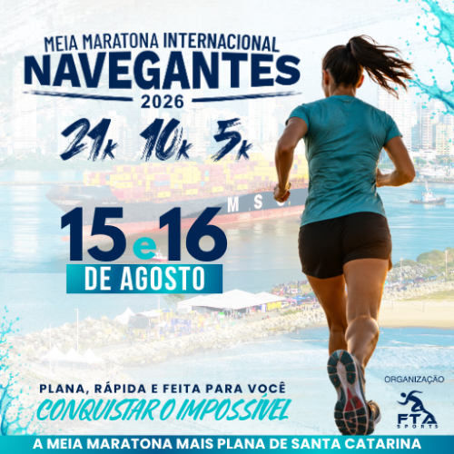 Meia Maratona Internacional de Navegantes – Sc