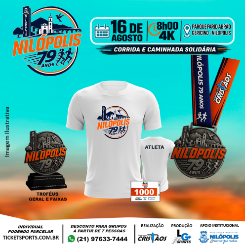 Nilópolis 79 Anos – Corrida e Caminhada Solidária