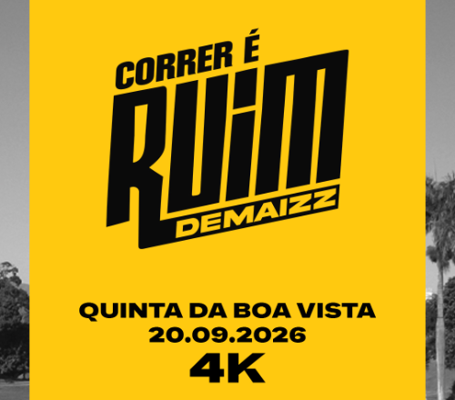 Correr É Ruim Demaizz 2026