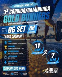 3ª Corrida Gold Runners