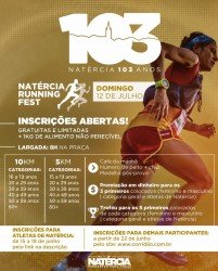 Natércia Running Fest 5K e 10K 103 Anos de Natércia
