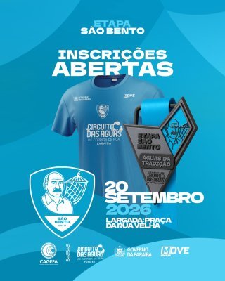 Circuito das Águas – São Bento 2026