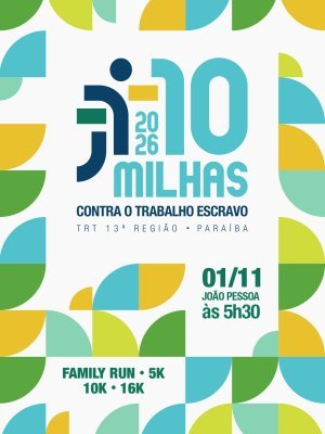10 Milhas TRT13 contra o Trabalho Escravo 2026