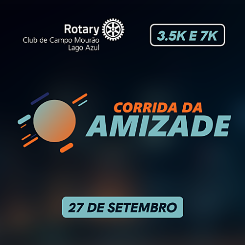 3ª Corrida da Amizade do Rotary Club de Campo Mourão Lago Azul