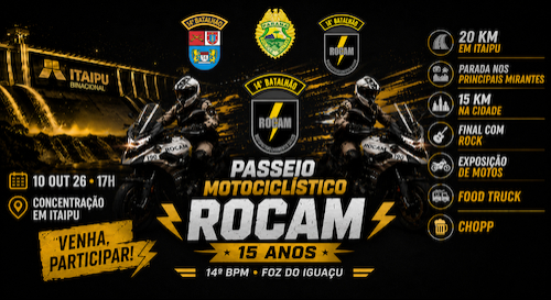 I Passeio Motociclístico ROCAM 15 Anos